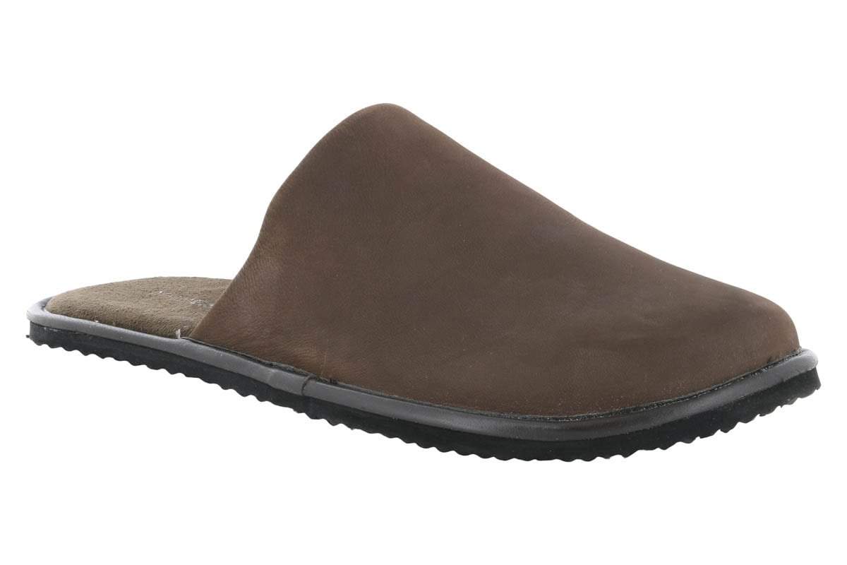 Murphy Leather Slipper Brown
