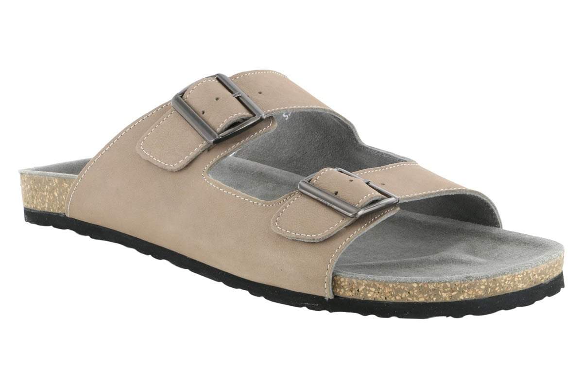 Michael Ellis Peyton 2-Strap Sandal Taupe